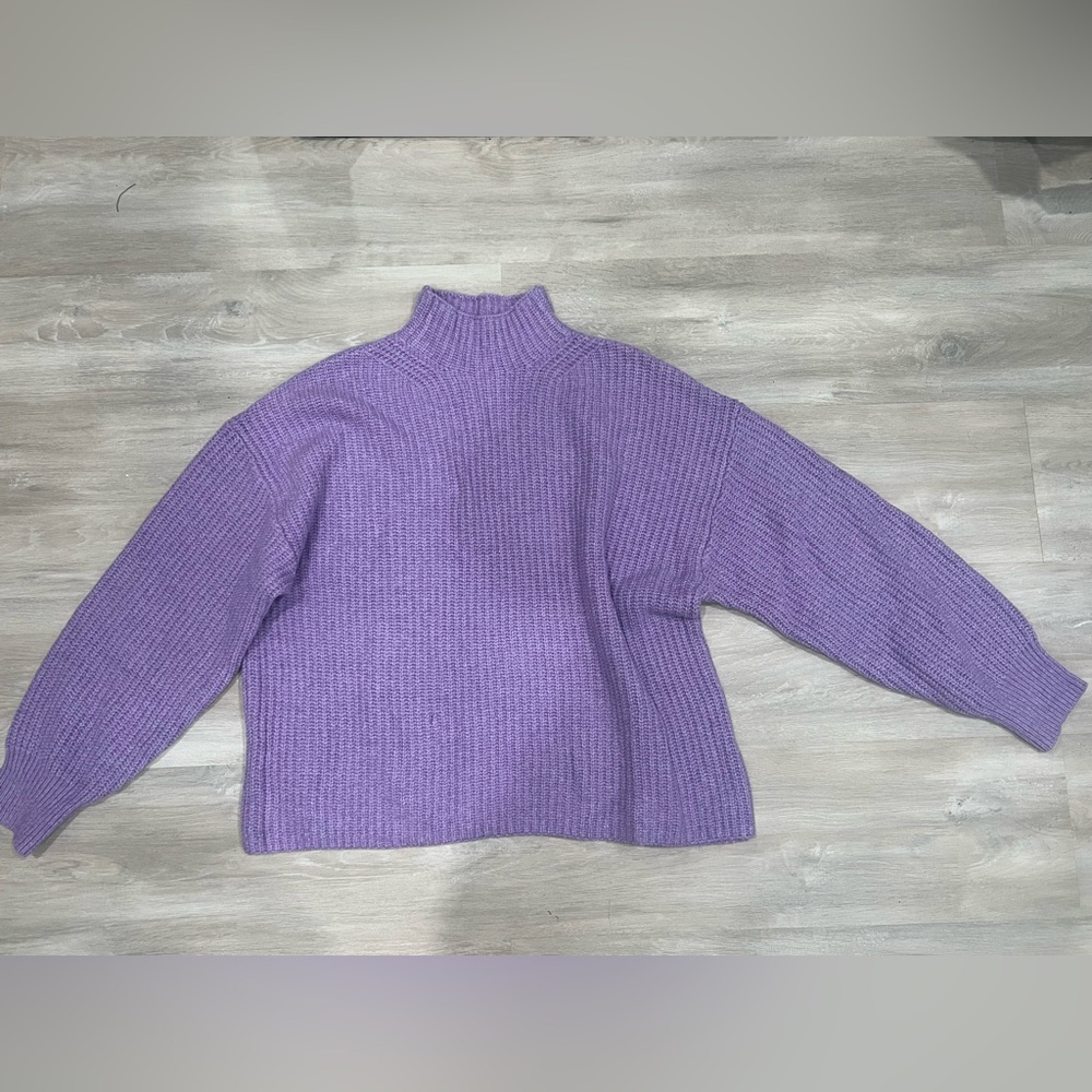 Old Navy Purple Women's Turtleneck Sweater